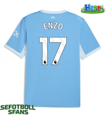 Manchester City Enzo Fernandez #17 Hemmatröja 2026-27 Kortärmad